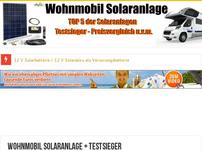 Solaranlagen für Wohnmobile