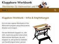 Klappbare Werkbank