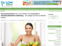 Gesund abnehmen m​it Low-Diäten