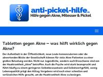 Was h​ilft gegen Akne