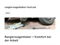 Rangierwagenheber Test