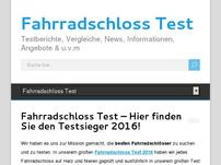 Fahrradschloss Test