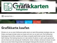 Der Grafikkarten Ratgeber