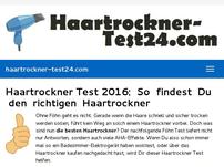 Haartrockner Test