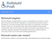 Ratgeber für Rollstühle