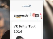 VR Brille Test