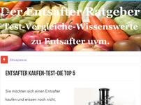 Der Entsafter Ratgeber-Test