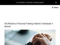 Pat Materne // Personal Traininig