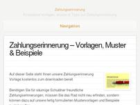 Zahlungserinnerung-Vorlage.de