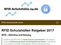 RFID Schutzhülle 24