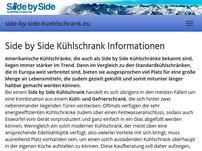 Amerikanische Kühlschränke