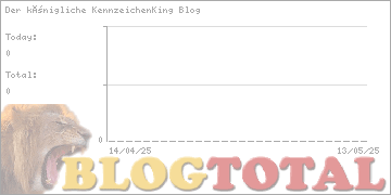 Der königliche KennzeichenKing Blog - Besucher