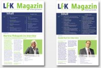 LfK-Magazin zum Thema Wirtschaftsprüfung und Steuerberatung