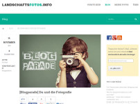 Blogparade v​on landschaftsfotos.info