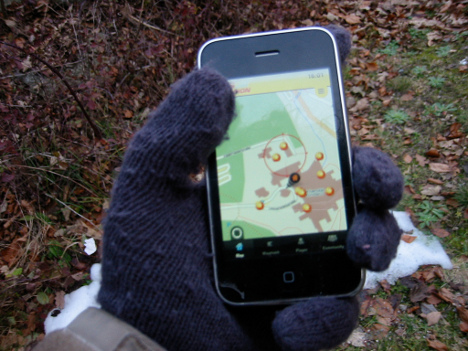Smartphones im Winter