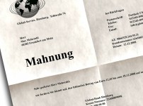 Mahnung