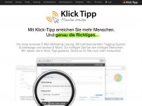 Klick-Tipp: Die Software für zielgerichtetes E-Mail-Marketing