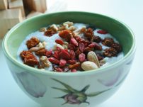 Superfoods: Fühstück mit Goji-Beeren