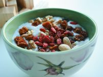 Superfoods: Fühstück m​it Goji-Beeren