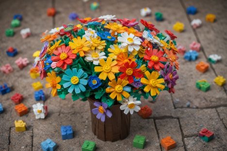 Lego-artige Blumen 29