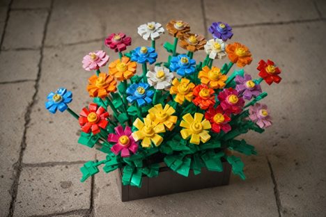 Lego-artige Blumen 30
