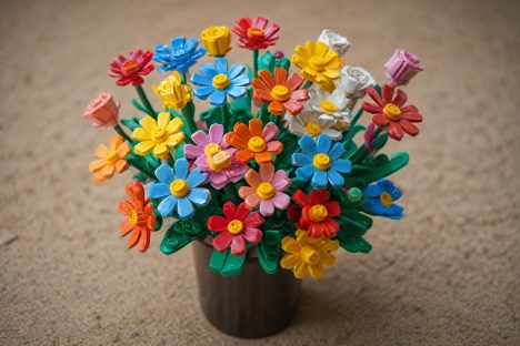 Lego-artige Blumen 31