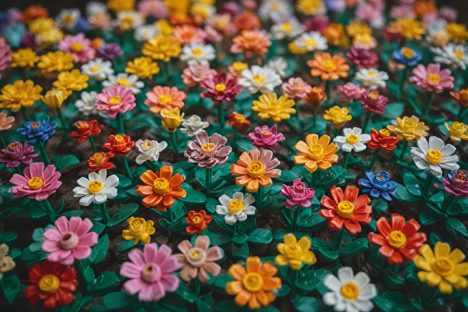 Lego-artige Blumen 5